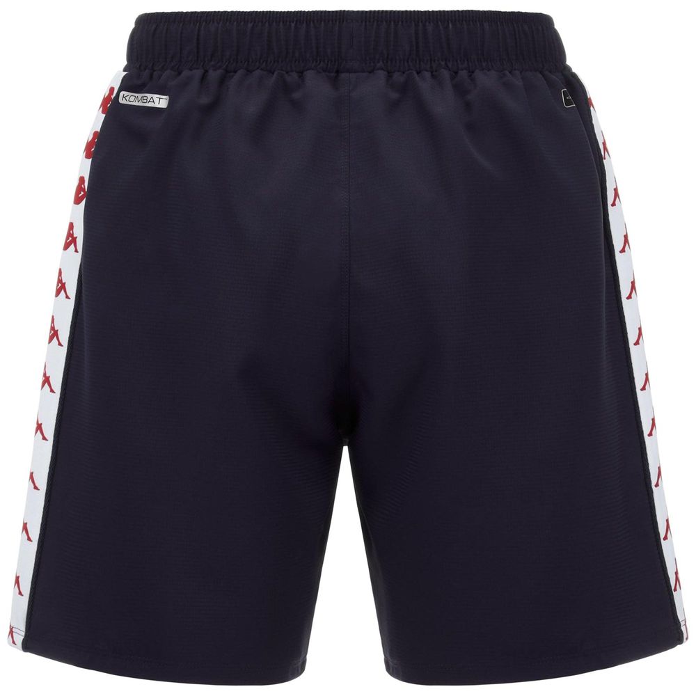 Men Kappa 222 Banda Kombat Ryder Ssc Bari Shorts Navy | BU1246937