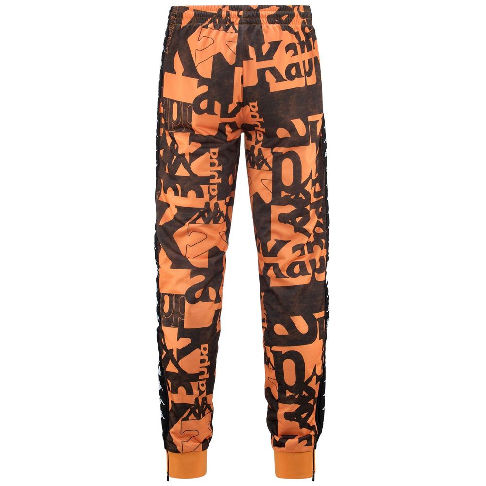 Men Kappa 222 Banda Rastoria Graphik Slim Pants Orange | KU2486531