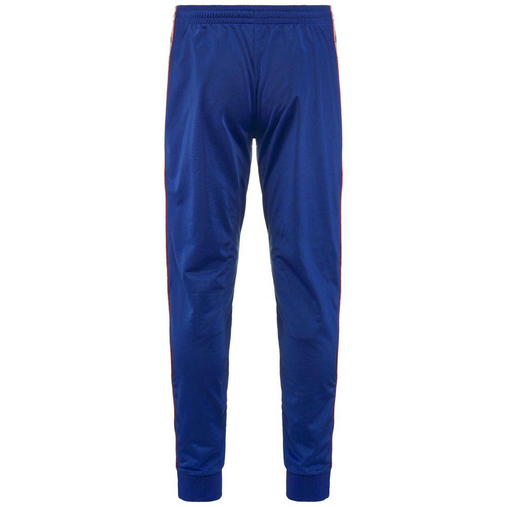 Men Kappa 222 Banda Rastoria Slim Pants Blue | YL7493560