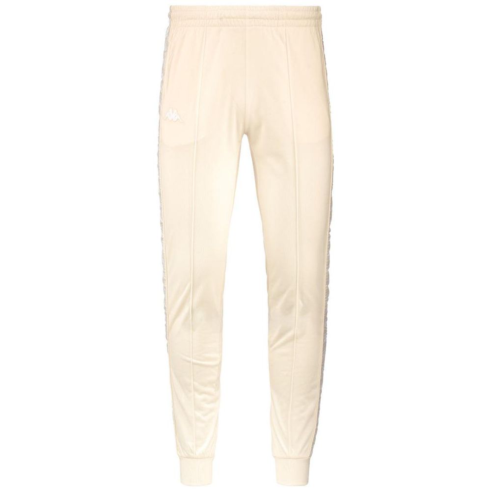 Men Kappa 222 Banda Rastoria Slim Pants Beige | JD4518906