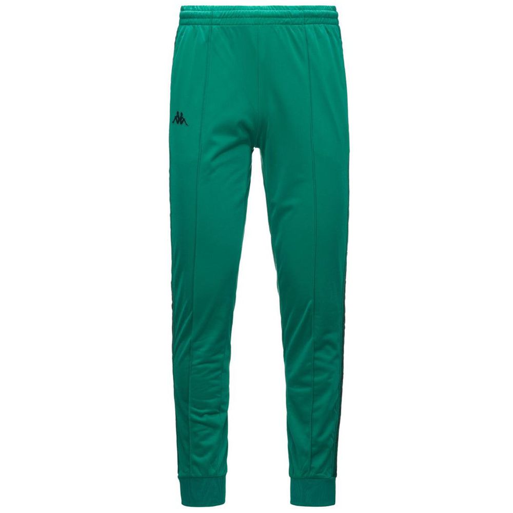 Men Kappa 222 Banda Rastoria Slim Pants Green | WK9315270