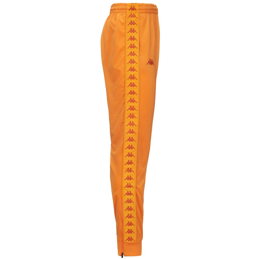 Men Kappa 222 Banda Rastoria Slim Pants Yellow | NG5806471