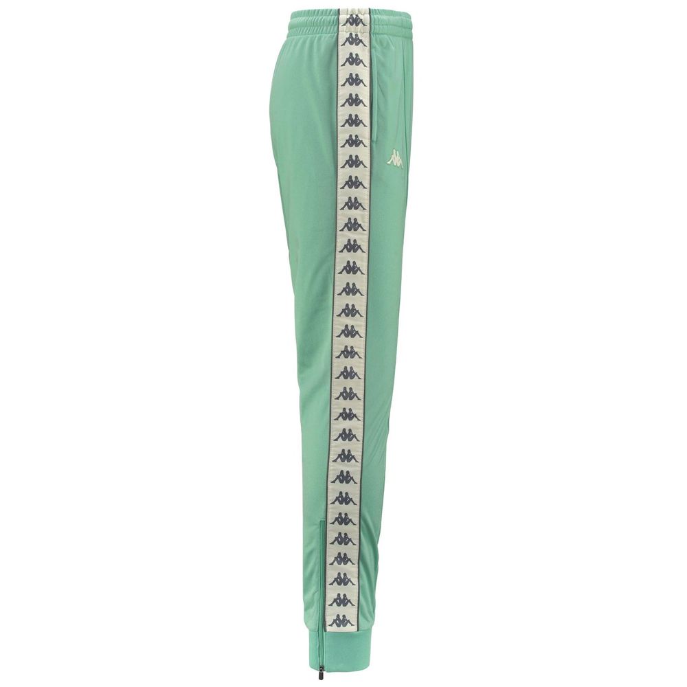 Men Kappa 222 Banda Rastoria Slim Pants Green | IX1452863