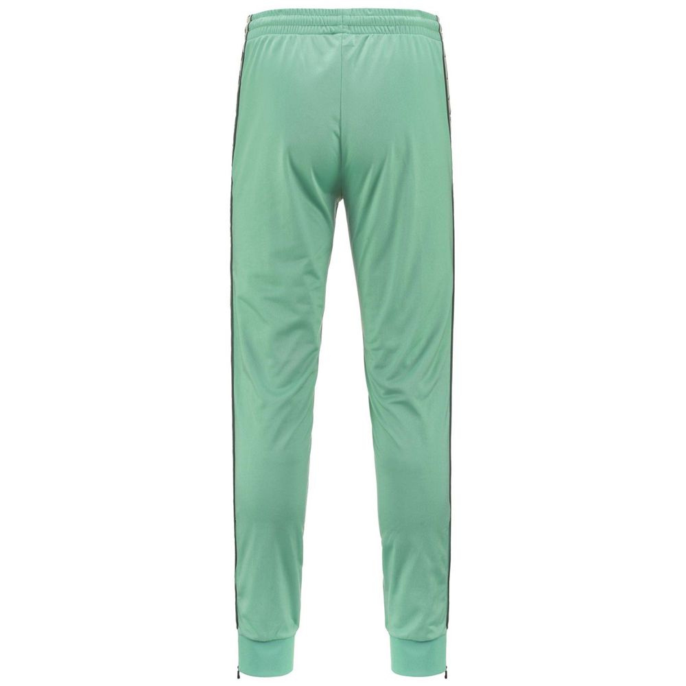 Men Kappa 222 Banda Rastoria Slim Pants Green | IX1452863