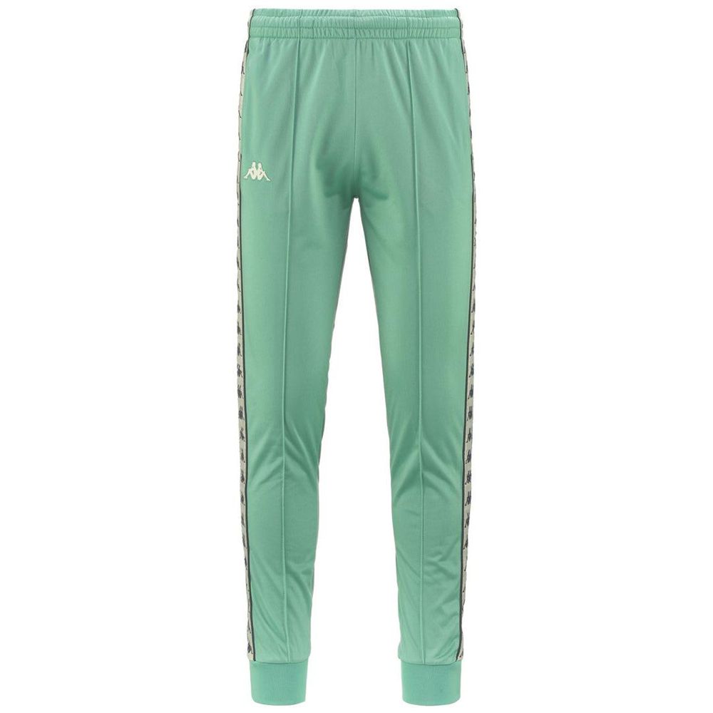 Men Kappa 222 Banda Rastoria Slim Pants Green | IX1452863