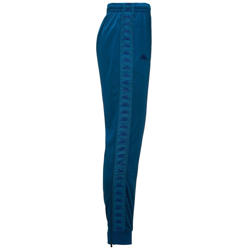 Men Kappa 222 Banda Rastoria Slim Pants Blue | SE2350974