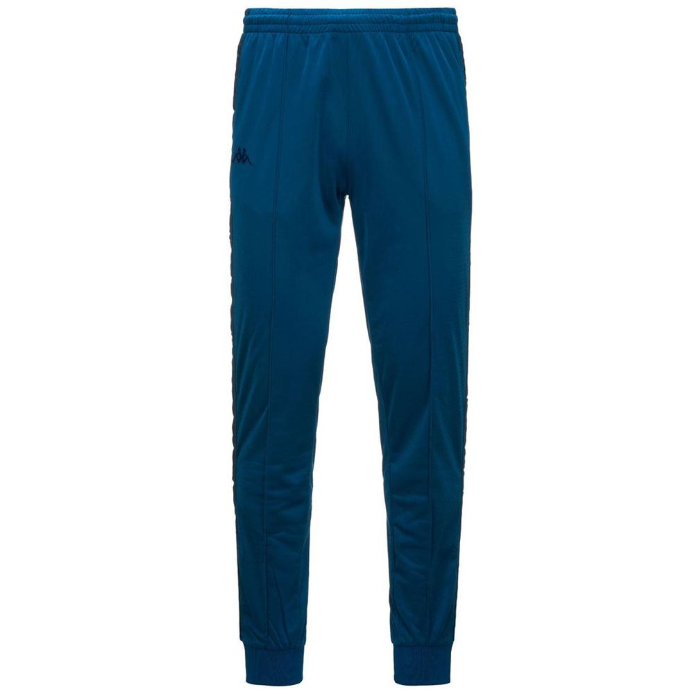 Men Kappa 222 Banda Rastoria Slim Pants Blue | SE2350974