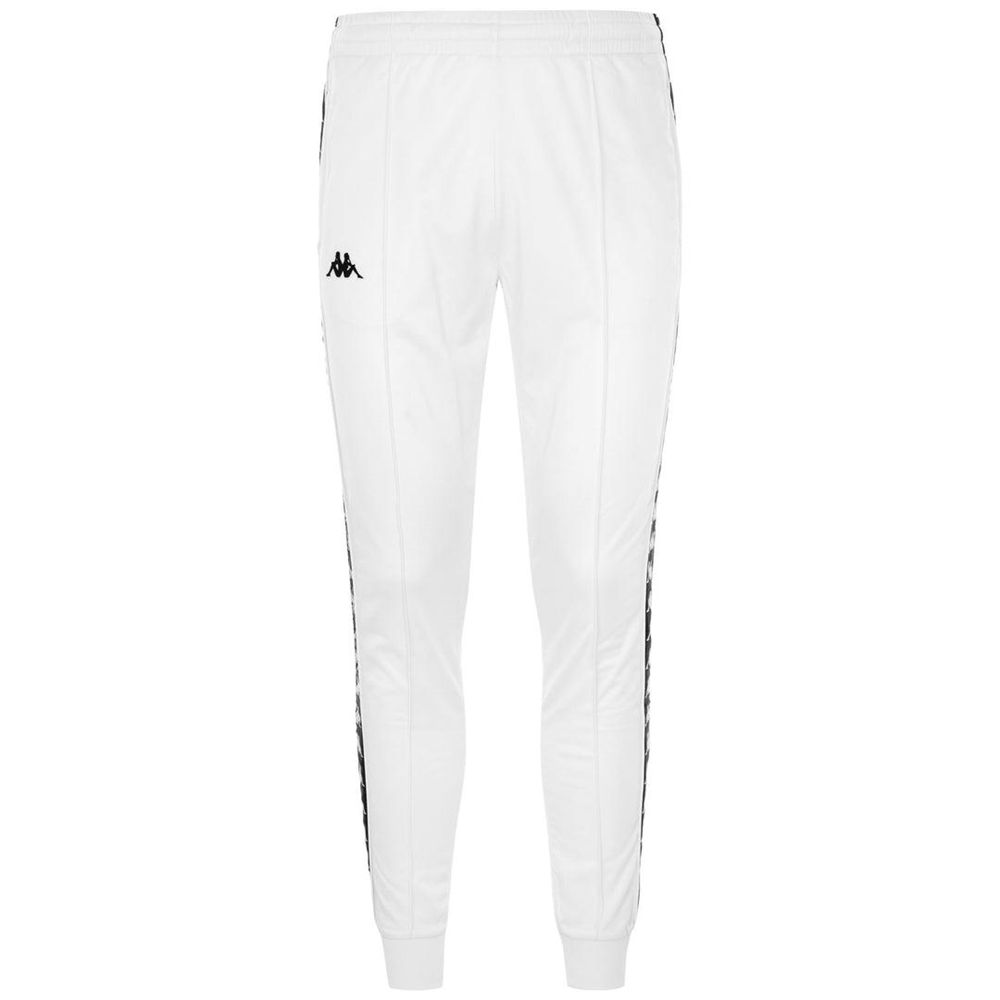 Men Kappa 222 Banda Rastoria Slim Pants White | TF6925371