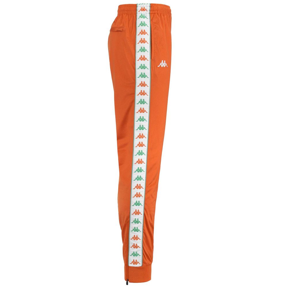 Men Kappa 222 Banda Rastoriai Slim Pants Orange | CP5739026