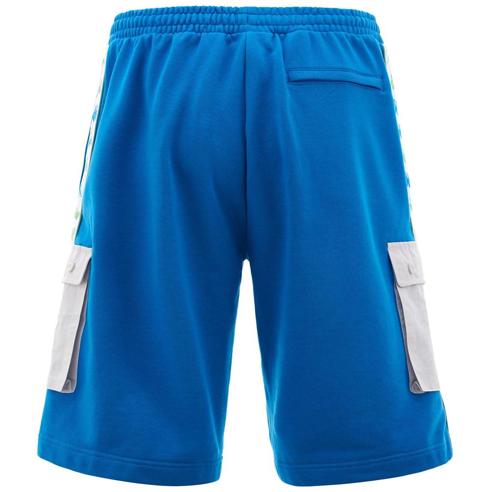 Men Kappa 222 Banda Sancio Shorts Blue | TI6285397