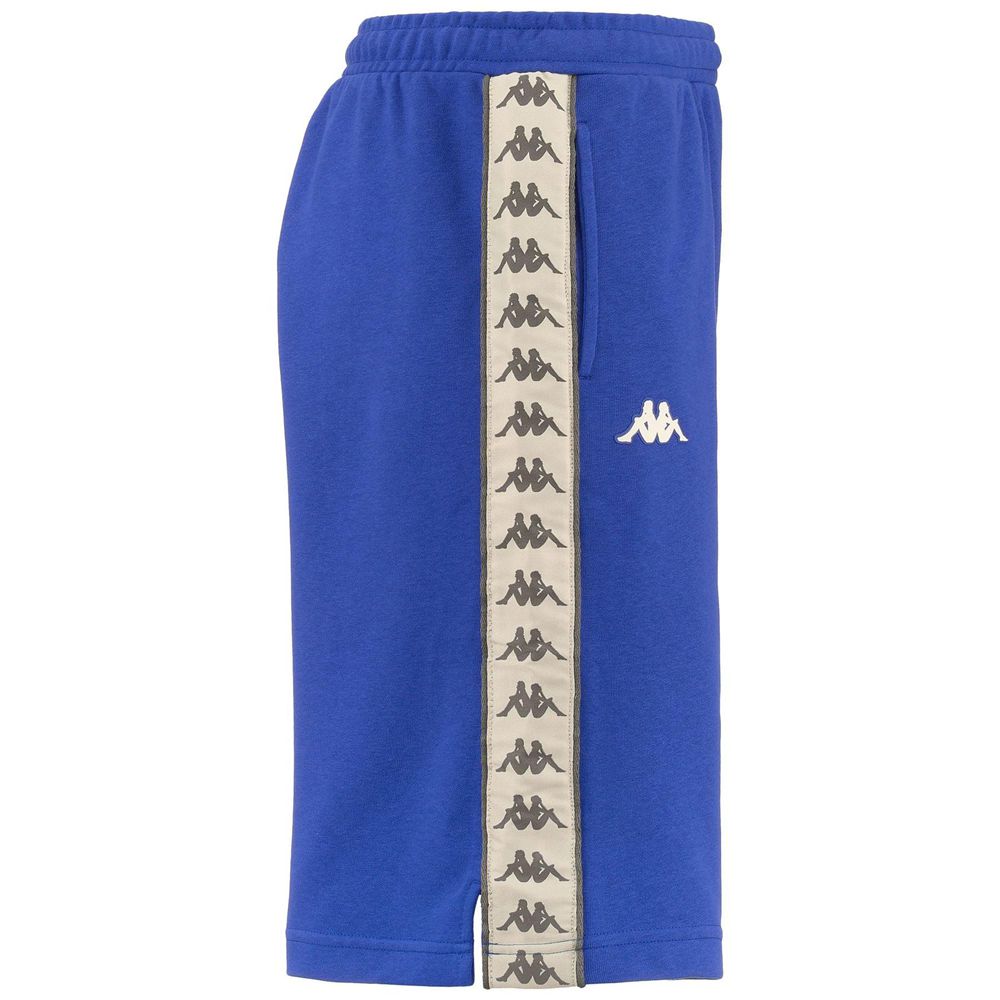 Men Kappa 222 Banda Treads Shorts Blue | YF1284596