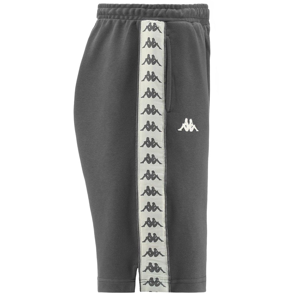 Men Kappa 222 Banda Treads Shorts Grey | FV5198062