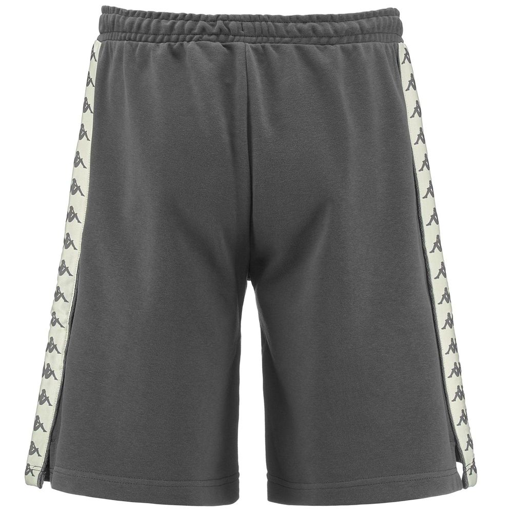 Men Kappa 222 Banda Treads Shorts Grey | FV5198062