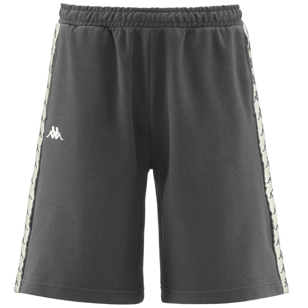 Men Kappa 222 Banda Treads Shorts Grey | FV5198062