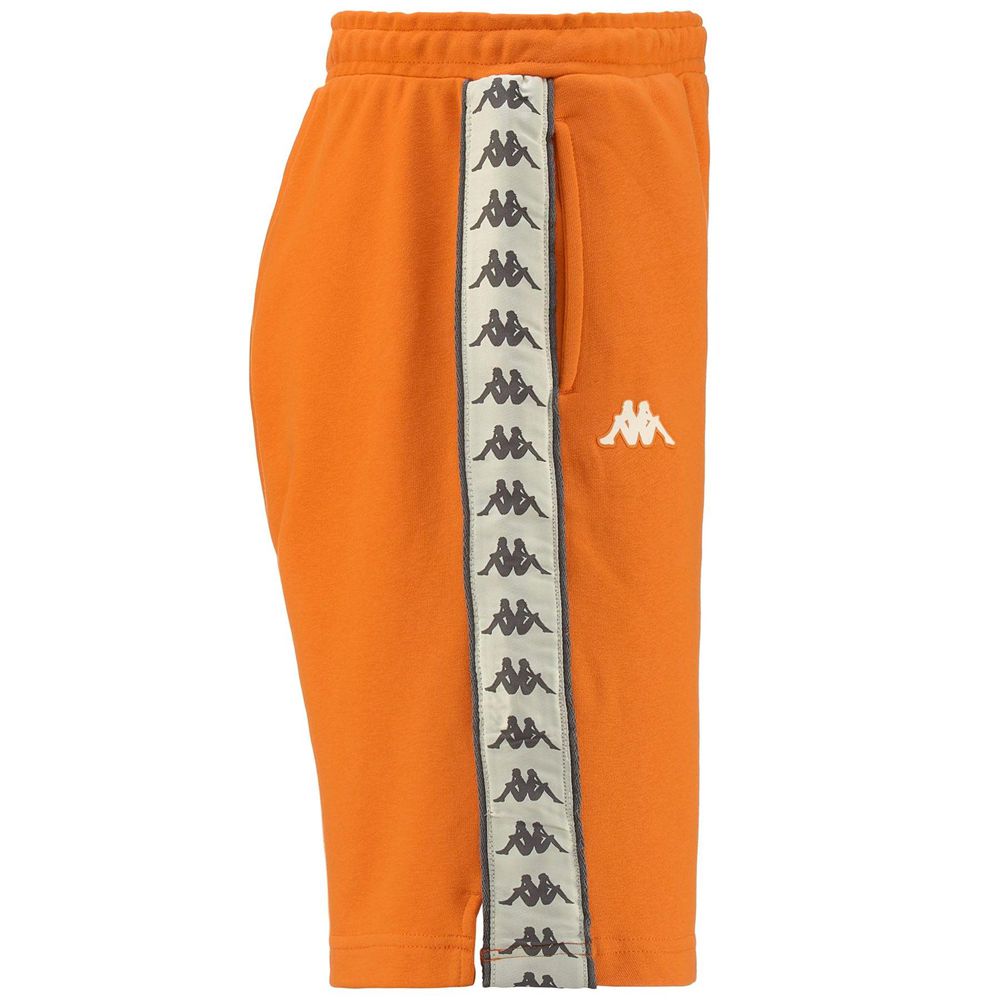 Men Kappa 222 Banda Treads Shorts Yellow | EB0495832