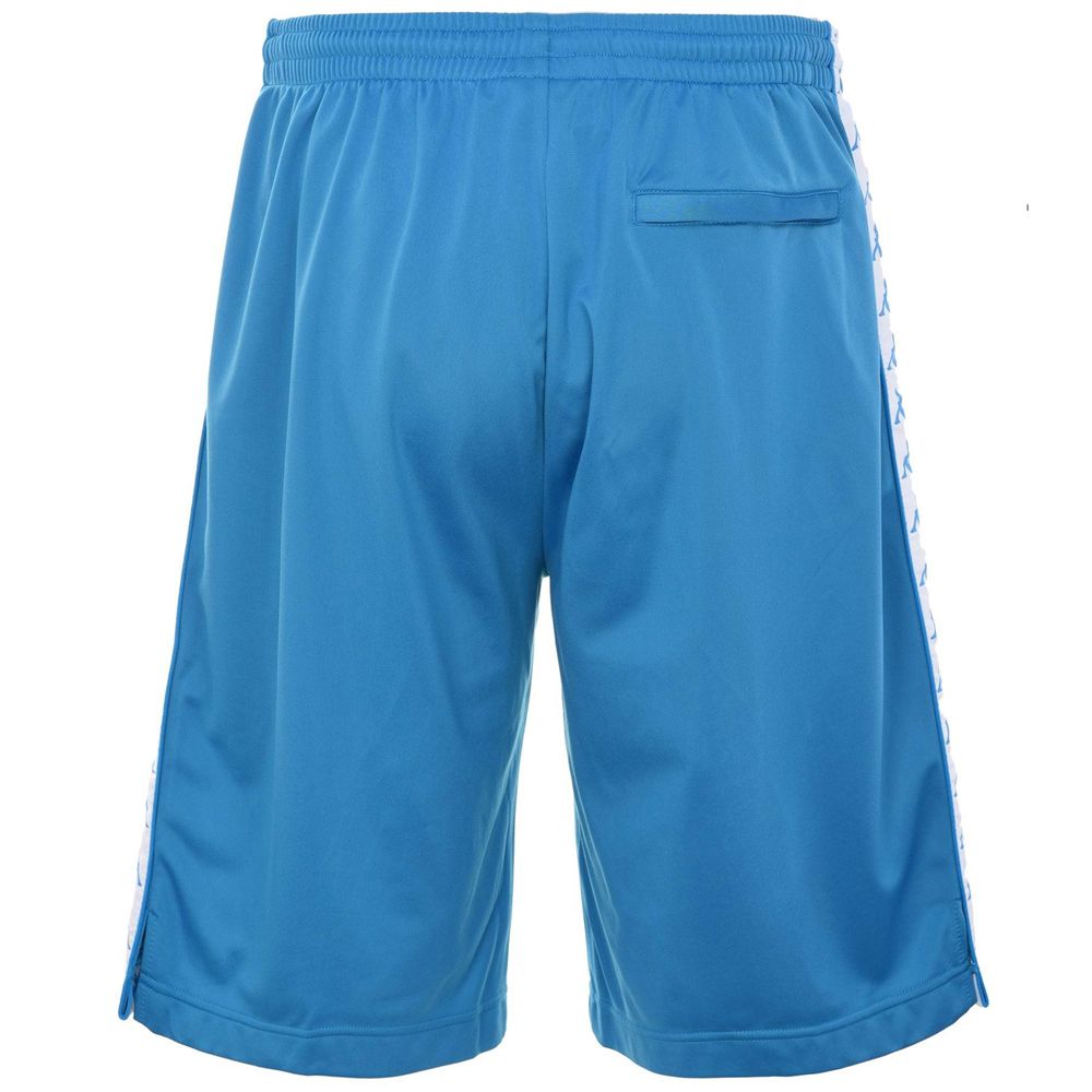 Men Kappa 222 Banda Treadwellz Shorts Blue | DO7836412