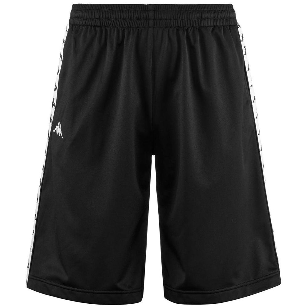 Men Kappa 222 Banda Treadwellz Shorts Black | BM1926530