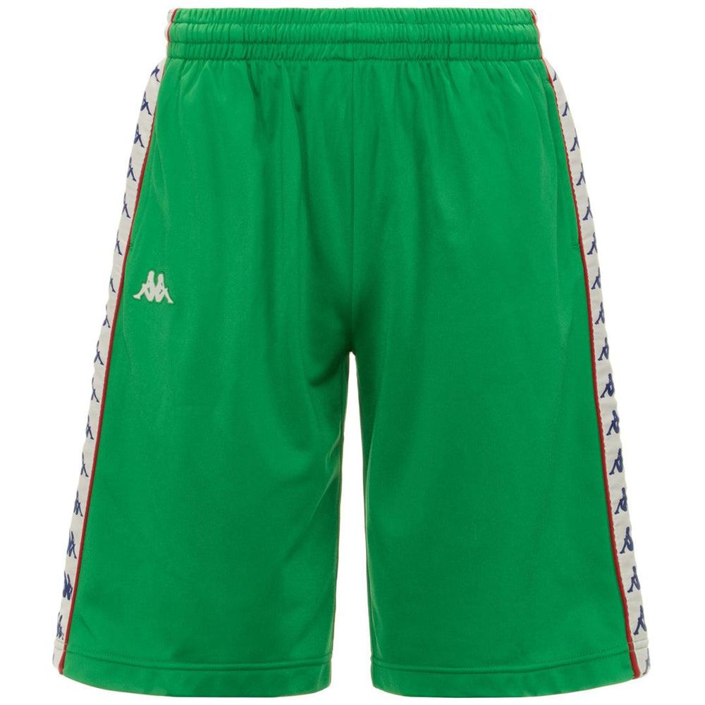 Men Kappa 222 Banda Treadwellz Shorts Green | OH3859462