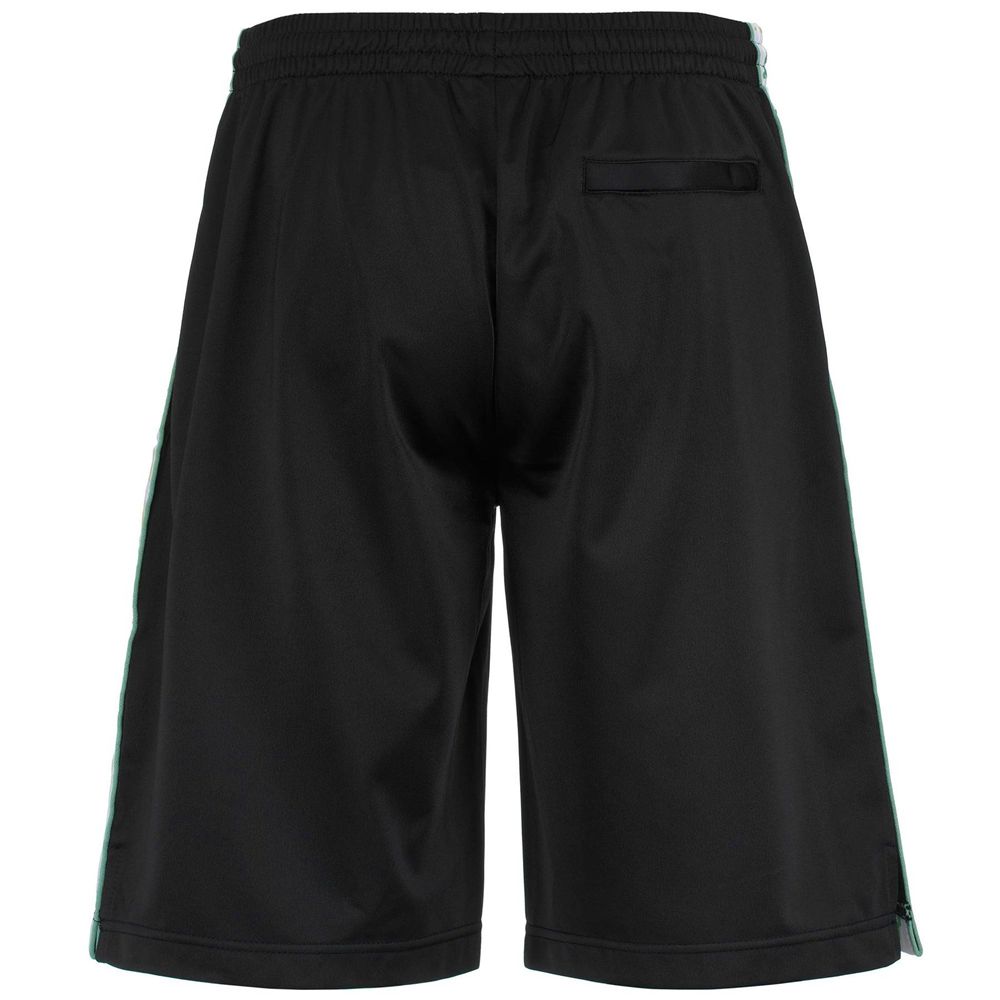 Men Kappa 222 Banda Treadwellzi Shorts Black | EB2957863