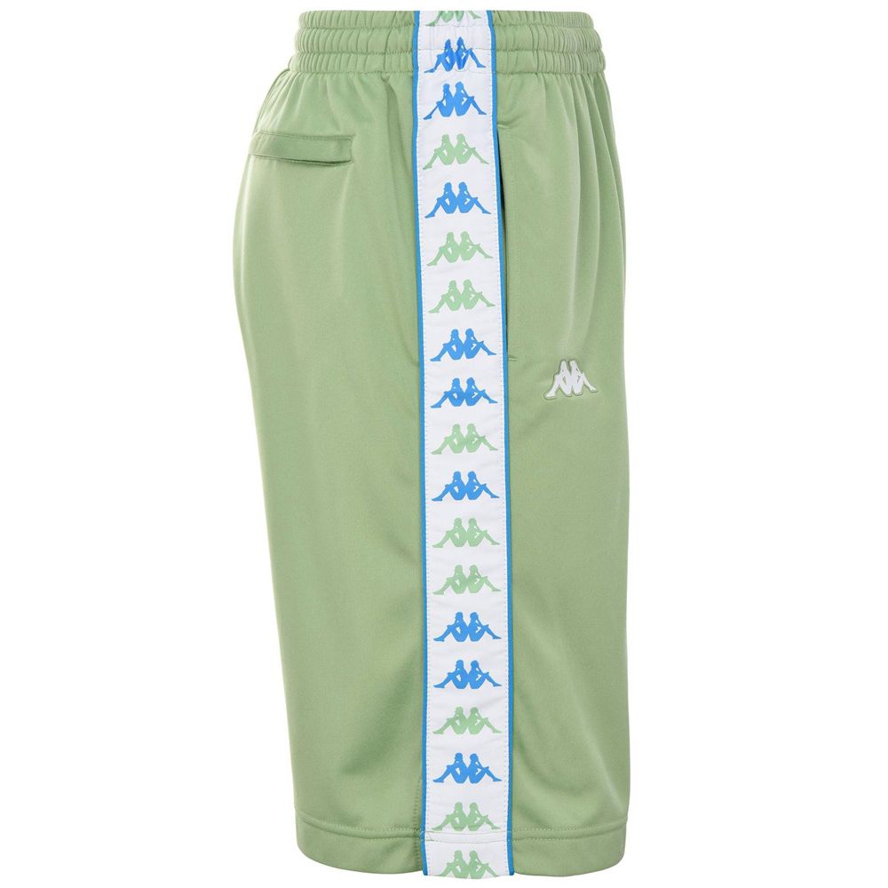 Men Kappa 222 Banda Treadwellzi Shorts Green | SE7236918