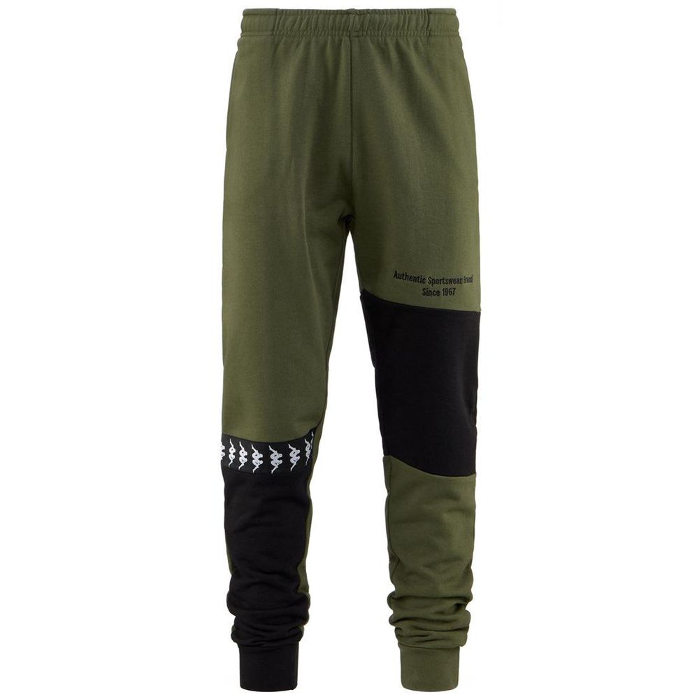 Men Kappa 222 Banda Venom Pants Green | AV6408795