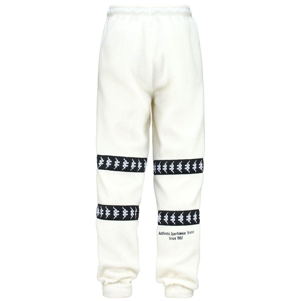 Men Kappa 222 Banda Vert Pants White | JA6315897