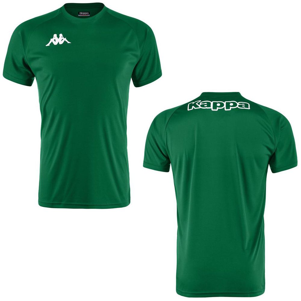 Men Kappa 4 Basket Antel Jersey Green | ZK8627539