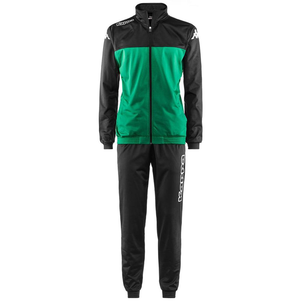 Men Kappa 4 Football Alfon Tracksuit Black | UV4691532