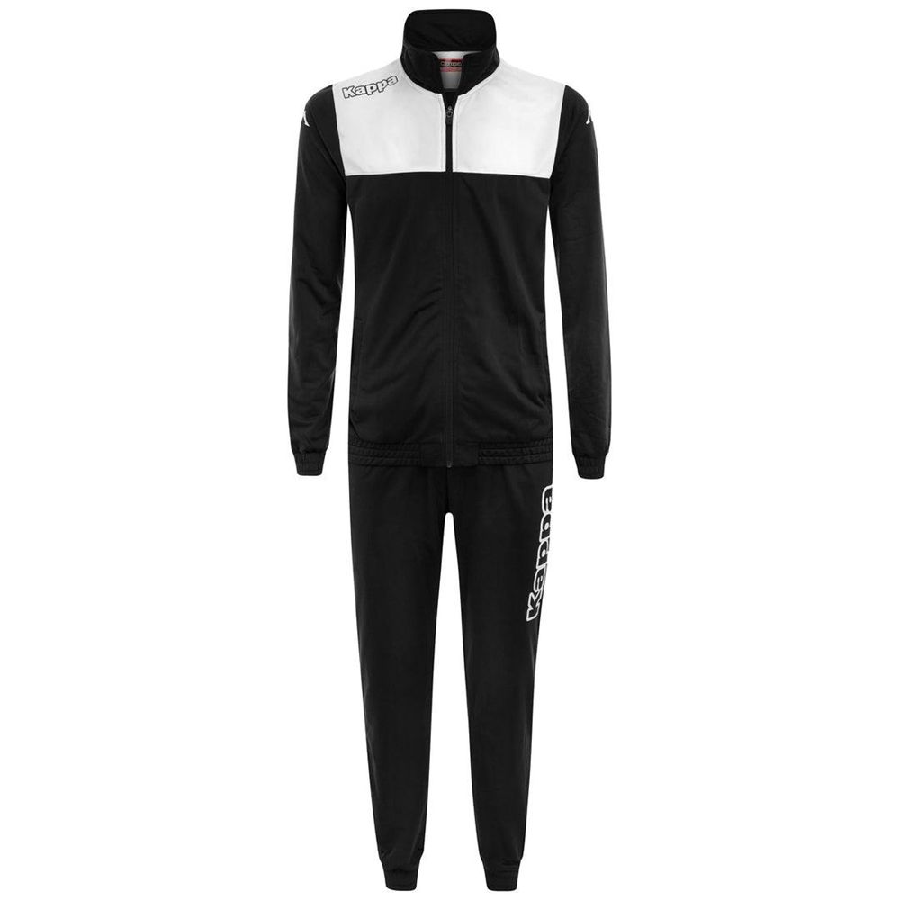 Men Kappa 4 Football Alfon Tracksuit Black | NO6948302