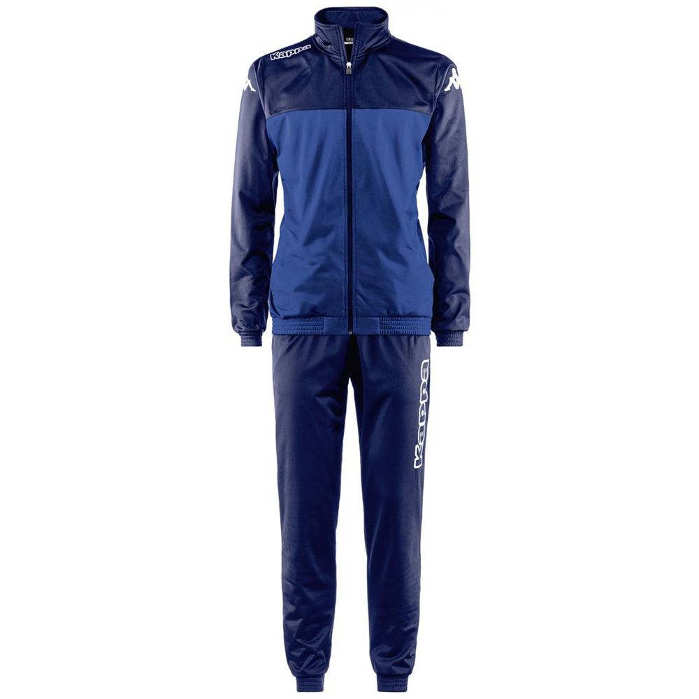 Men Kappa 4 Football Alfon Tracksuit Blue | LU2695184