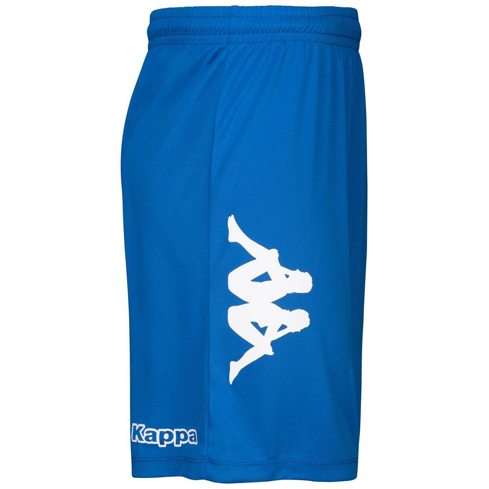 Men Kappa 4 Football Blixo Shorts Blue | OH6903475