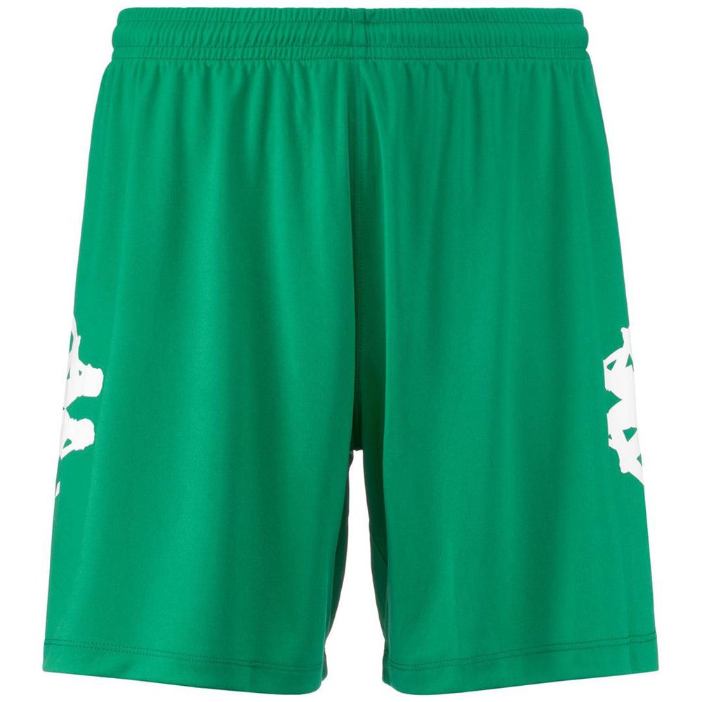 Men Kappa 4 Football Blixo Shorts Green | PJ9458703