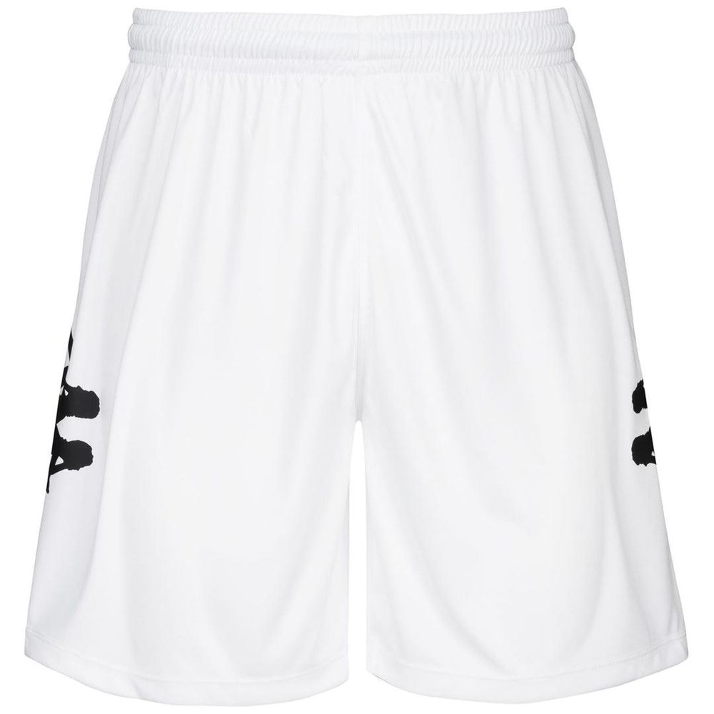 Men Kappa 4 Football Blixo Shorts White | HL1028397