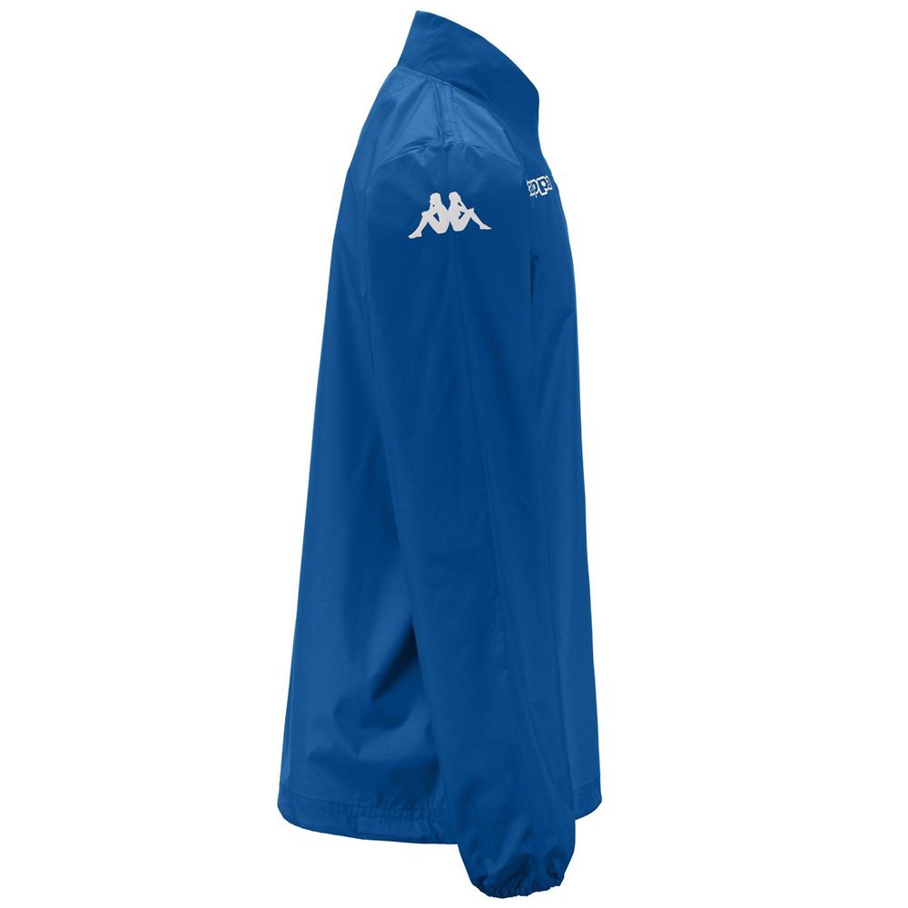 Men Kappa 4 Football Burner Sweater Blue | UE2148307