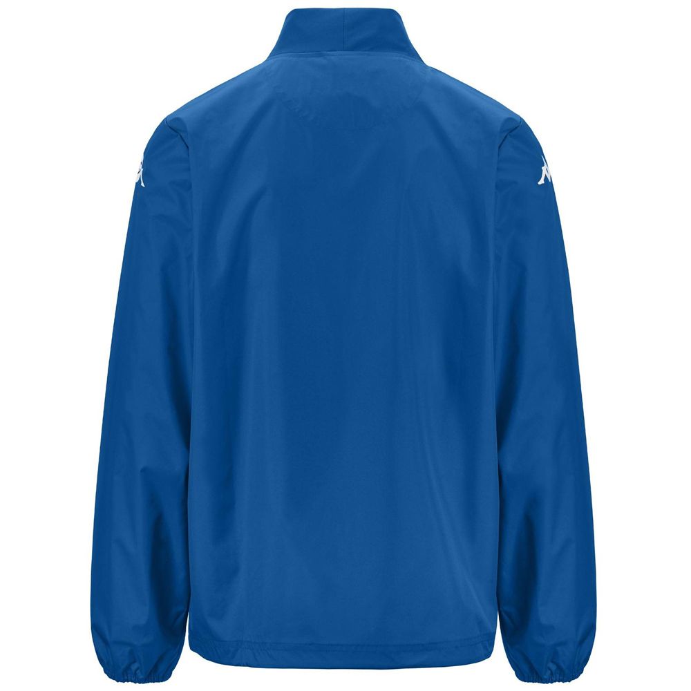 Men Kappa 4 Football Burner Sweater Blue | UE2148307