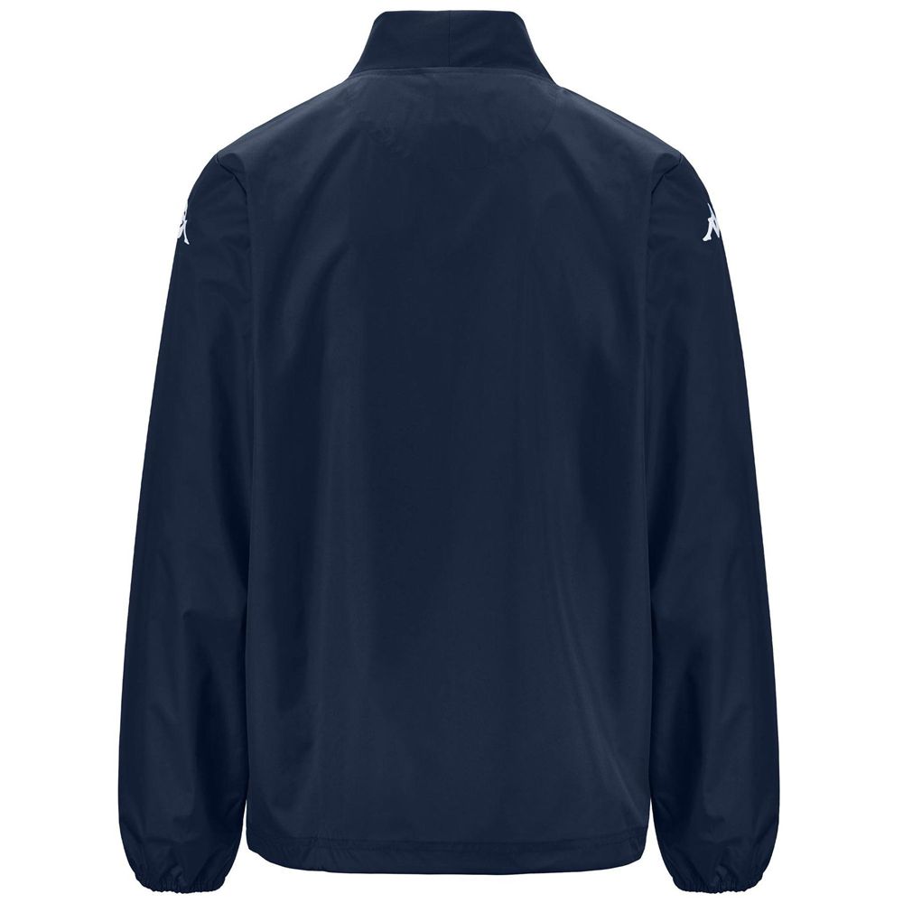 Men Kappa 4 Football Burner Sweater Navy | KT7451306