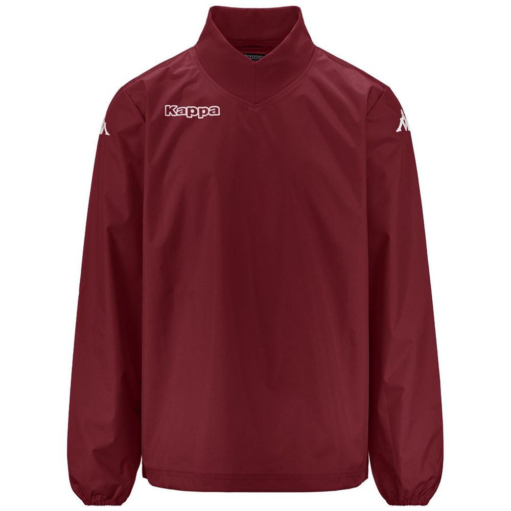 Men Kappa 4 Football Burner Sweater Red | UZ0523849