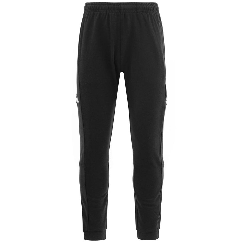 Men Kappa 4 Football Daceno Pants Black | EL4936250