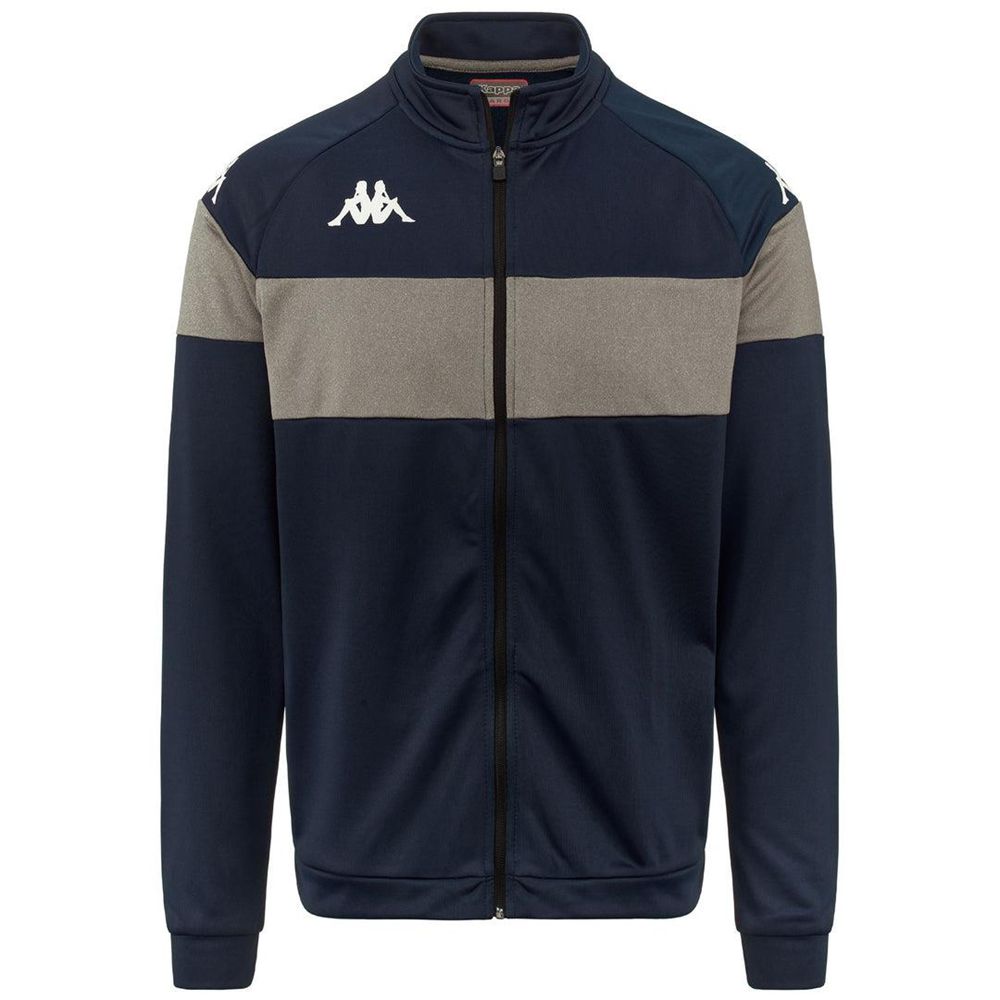 Men Kappa 4 Football Dacone Jacket Navy | OJ3405861