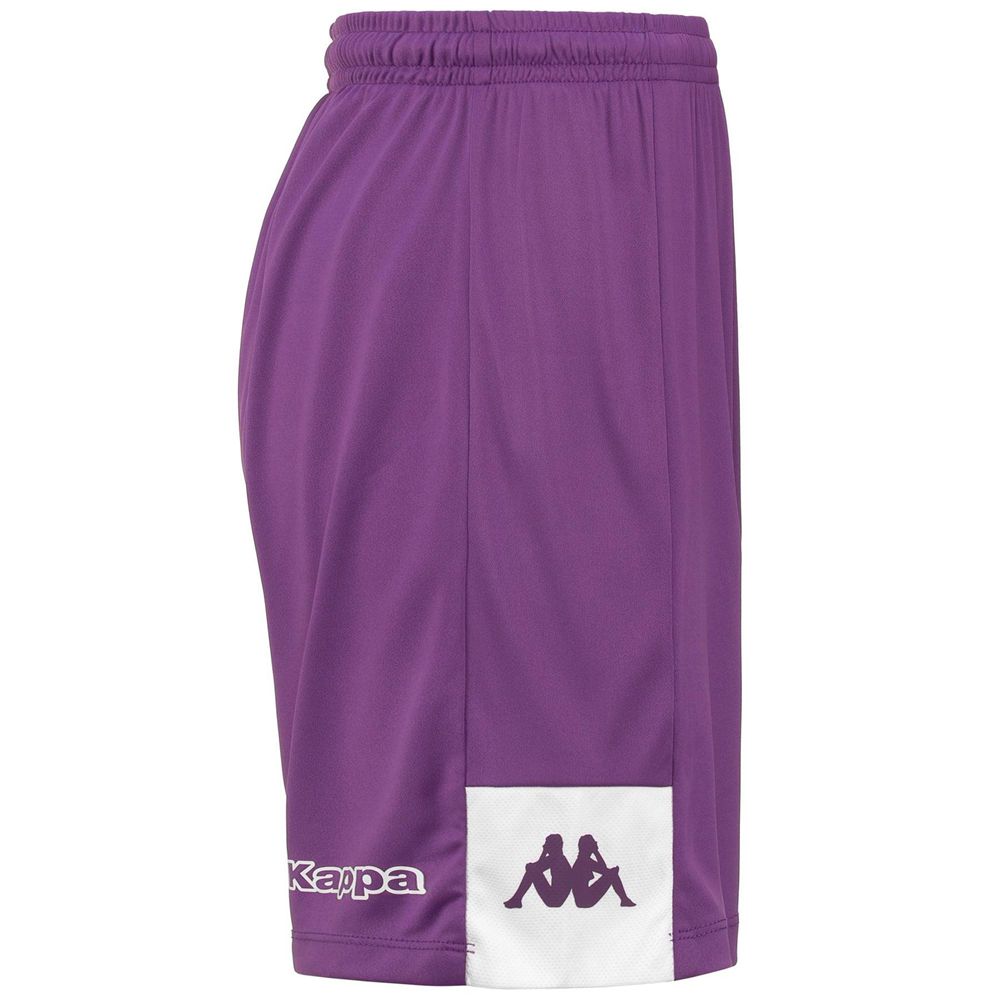 Men Kappa 4 Football Daggo Shorts Purple | PV0796283