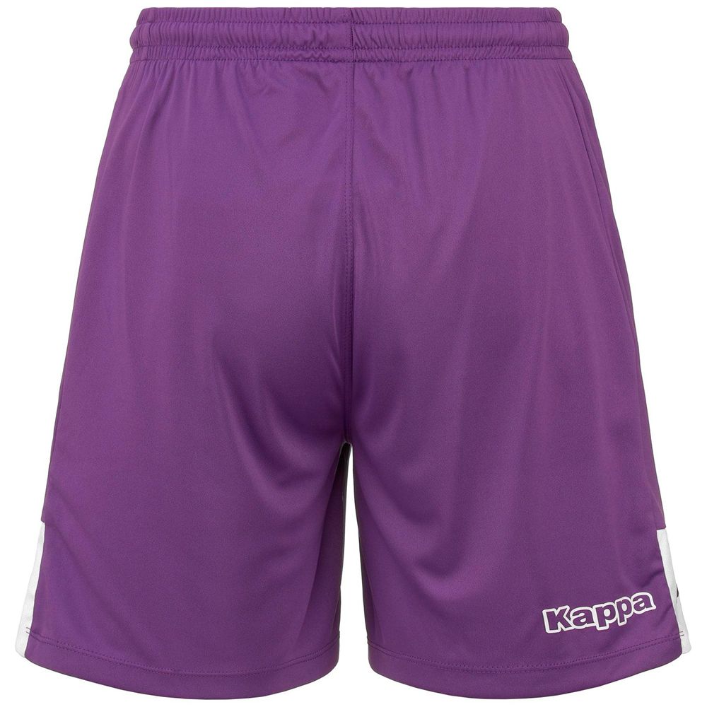 Men Kappa 4 Football Daggo Shorts Purple | PV0796283