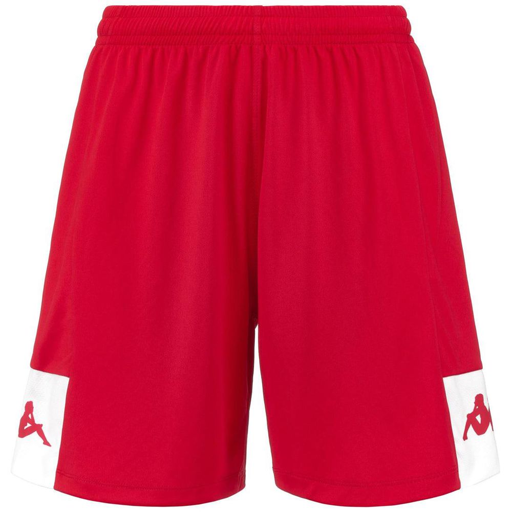 Men Kappa 4 Football Daggo Shorts Red | HB5286390