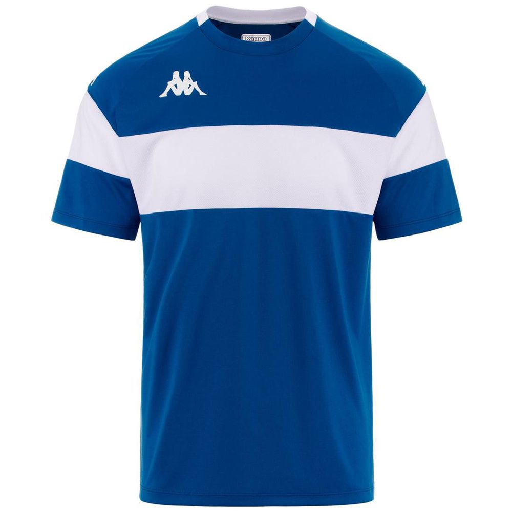 Men Kappa 4 Football Dareto Jersey Blue | NF4293580