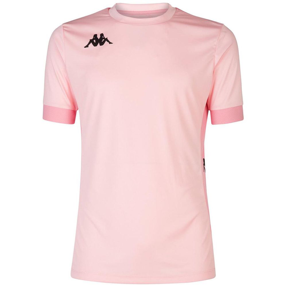 Men Kappa 4 Football Dervio Jersey Pink | DP9812357