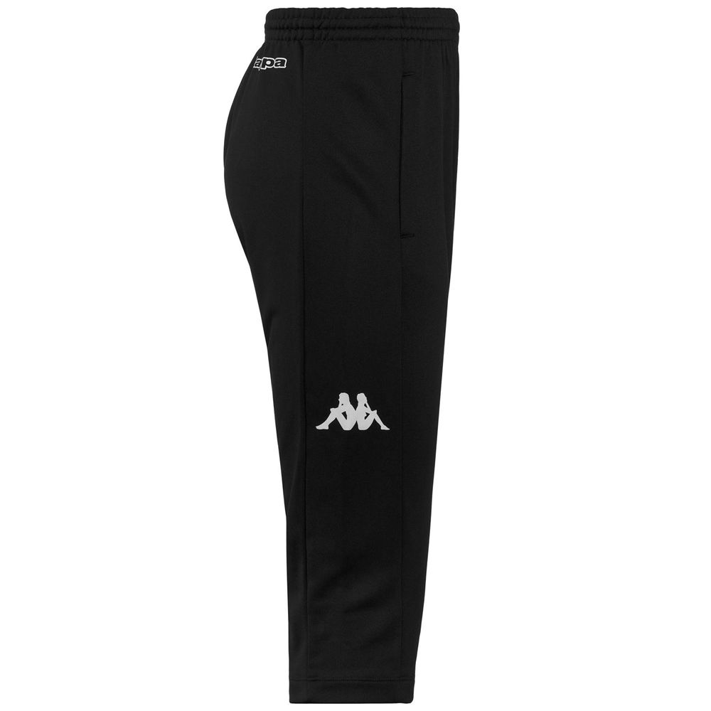 Men Kappa 4 Football Destre Pants Black | RY3981425