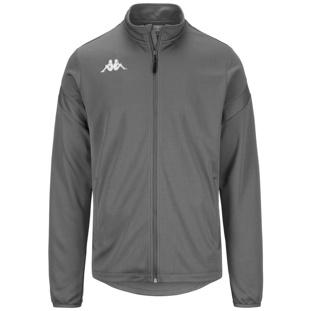 Men Kappa 4 Football Dolvio Jacket Grey | RF3647582