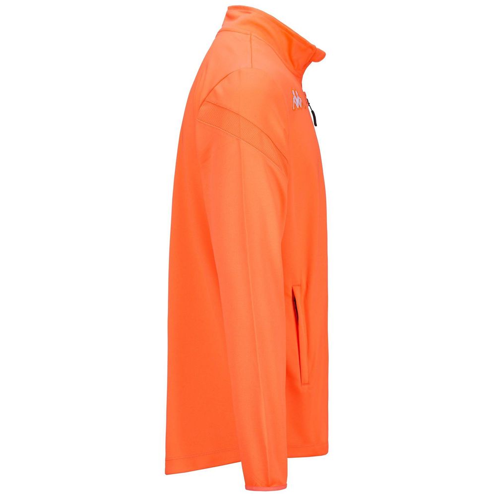 Men Kappa 4 Football Dolvio Jacket Orange | VC6402871