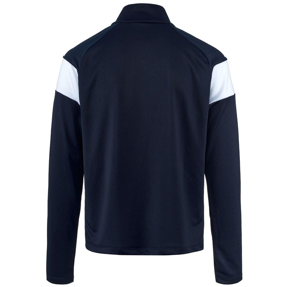 Men Kappa 4 Football Dovare Sweater Navy | JE4962310