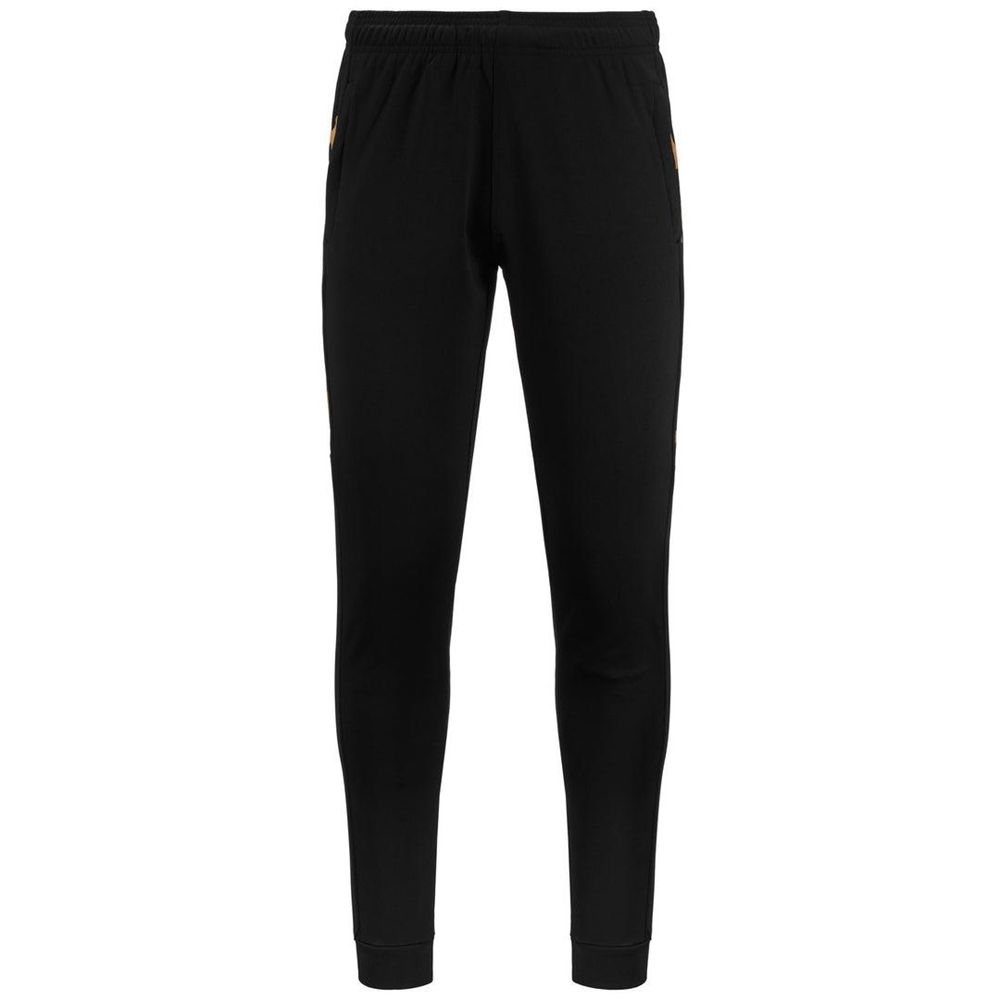 Men Kappa 4 Football Gaschin Pants Black | HB6182437