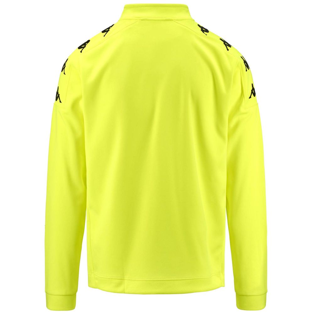 Men Kappa 4 Football Gassolo Sweater Green | EN0273641